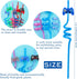 24Pcs Video Game Party Favors Straws Gamer Birthday Gift Drinking Straws Reuseable Game Straws for Kids Teen Boys Girls Game on Birthday Party Goo...