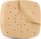 200pcs Square 8.5 inch air fryer parchment paper liners,perforated parchment paper for air fryer,ovens & microwaves or 8-9 inches bamboo or metal ...