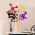 Science Party Centerpiece Sticks, Chemistry Theme Birthday Party Decorations, Mad Science Laboratory Baby Shower Party Decoration Supplies Blue Bl...