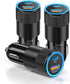 Car Charger USB C 3-Pack, Ancekoy 38W Dual Port PD + QC 3.0 Car Charger Adapter Fast Charging Cigarette Lighter USB Charger Adapter for iPhone 15 ...