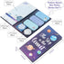 The Sky Is The Limit Sticky Notes Set, 550 Sheets, Outer Space Galaxy Planet Pattern Self-Stick Notes Pads Divider Tabs Bundle Writing Memo Pads B...