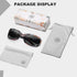 Women's Polarized Sunglasses - Fashionable Wraparound Butterfly Design with UV400 Protection...