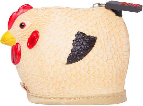 Rubber Chicken Coin Purse: Multicolor Tan...