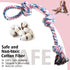 Dog Rope Toys Indestructible Dog Toys, Dog Chew Toys for Aggressive Chewers, Tough Puppy Teething Chew Toys for Boredom, Dental Cleaning Tug of Wa...