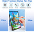 Mesh fiber tips (10 pack) GUUGEI Stylus Pen replacement tips suitable for capacitive touch screen,High sensitivity, soft, no scratch screen Pen ti...