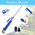 2024 Upgraded Jet Nozzle for Garden Hose, Jet Nozzle High Pressure Hose Nozzle, Jet High Pressure Washer Tools with Quick Connectors?2-in-1 Jet No...