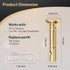 Replacement Shear Pin Kit 738-04124A for MTD Cad Snowblower - Shear Pins & Cotter Pins 714-04040 Compatible with Troy Bilt Craftsman 2-Stage 3-Sta...