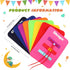 8 Pieces Early Learning Toys Toddlers Learn to Dress Practice Boards Basic Life Skills Busy Board Includes Zip, Snap, Button, Buckle, Lace and Tie...