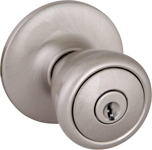 Design House 781922 Tulip Keyed Entry Door Knob Satin Nickel...