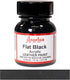 Angelus Brand Acrylic Leather Paint Waterproof 1oz - Flat Black & Flat White Duo...