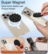 Magnetic Suction Cup Phone Mount, Suction Cup Phone Mount for Mirror Compatible with iPhone MagSafe Phone Case Silicone Suction Cup Phone Grip Hol...
