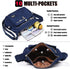 Crossbody Bag for Women, Multi Pockets Waterproof Nylon Shoulder Handbag, Lightweight Crossbody Purse for Ladies...