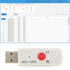TEMPer2 USB Computer Thermometer Inside and Outside,Dual Temperature Sensor Logger, Ambient Temperature Monitoring Data Recorder,Upper Lower Limit...