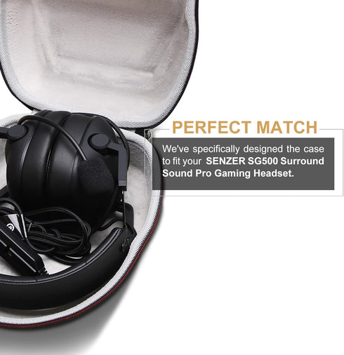 LTGEM Hard Carrying Case Compatible with Razer BlackShark V2 Pro/BlackShark V2 X/Razer Barracuda X Wireless Gaming Headset (Case Only)...