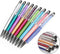 Ballpoint Pens 2-in-1 Crystal Diamond Pen Black Ink Capacitive Stylus for iPhone, iPad, Kindle Touchscreen Devices,12 Pcs......