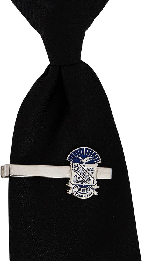 Desert Cactus Phi Beta Sigma Fraternity Silver Crest Tie Bar Greek Formal Wear Blazer Jacke...