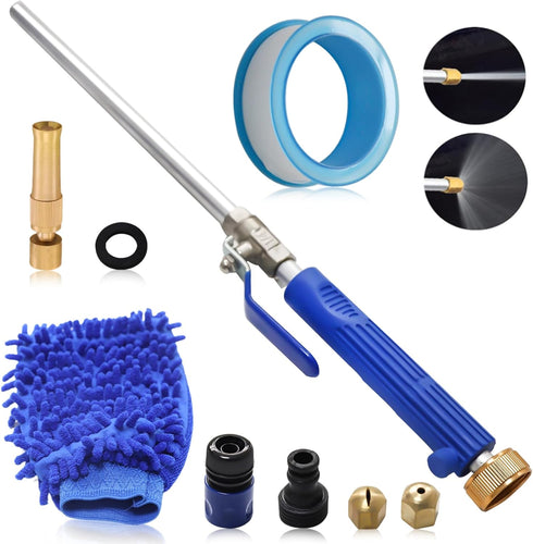 2024 Upgraded Jet Nozzle for Garden Hose, Jet Nozzle High Pressure Hose Nozzle, Jet High Pressure Washer Tools with Quick Connectors?2-in-1 Jet No...
