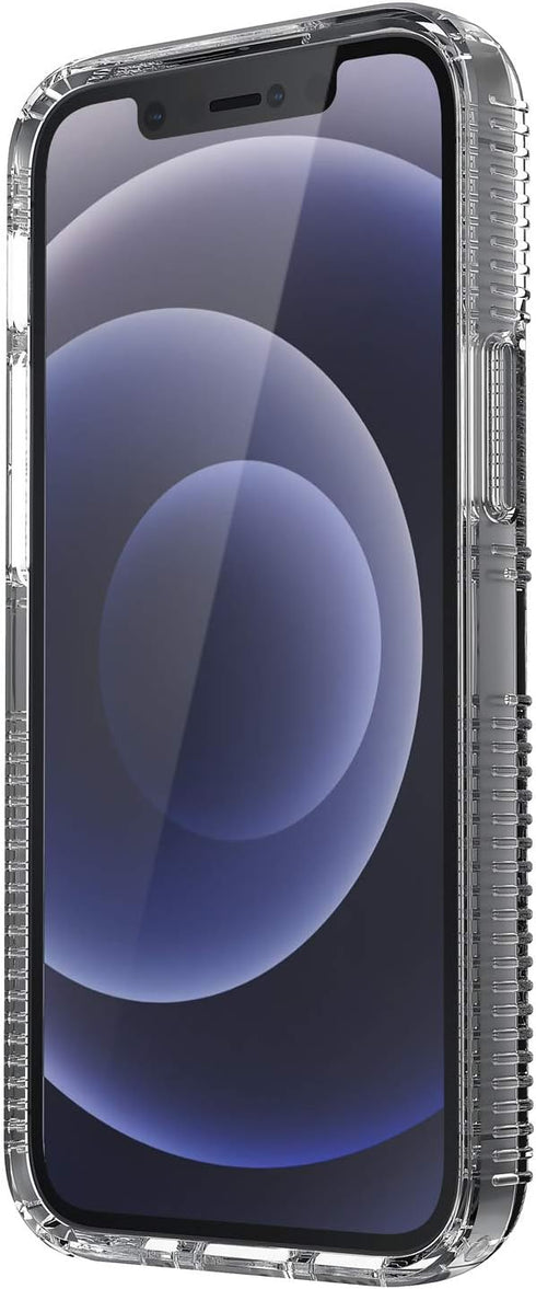 Speck Products GemShell Grip iPhone 12 Mini Case, Clear/Clear (137599-5085)...