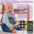 Baby Cell Phone Toy: Baby Phone Toy Fake Phones for Kids 6 to 12 Months Toddler Play Phone for Toddlers 1-3 - Kids Smart Phone Toys with Music & L...