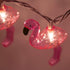 SUNSGNE Pink Flamingo Lights - Pink Party String Lights - Cute Fun Flamingo Decor for Indoor Home Bedroom Birthday...
