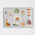200 PCS Aesthetic Boho Stickers, Cute Vinyl Waterproof Stickers for Water Bottles Laptop Phone Journaling Scrapbook Junk Journal, Small Business S...