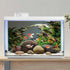 AWERT 60x24 inches Stone Aquarium Background Aquarium Background Aquatic Plant River Bed & Lake Fish Tank Background Vinyl Background...