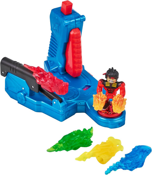 Legends of Akedo Powerstorm Mega Strike Controller with Elemental Punch Action |Turbo Chux Action Figure | Amazon Exclusive...