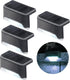 4Pack Solar Pool Light Cold White Solar Deck Lights Outdoor Waterproof Led, Solar Step Lights Stairs Lights Fence Lights Patio Lights Pathway Ligh...