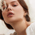 Jana WinkleGold Metal Firework Stud Earrings Women Big Earrings Studs Statement Chandelier Earrings...