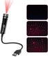 2-Pack USB Star Night Light Projector for Car, Bedroom, Interior Decor, Roof, Ceiling Galaxy Projector, Romantic Mood Lighting by Renewgoo (Purple...