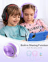 Headphones for Kids for School, Kids Headphones with Microphone, Sharing Function, 85dB/94dB Safe Volume Limit, HD Sound, Over Ear Kids Headphones...