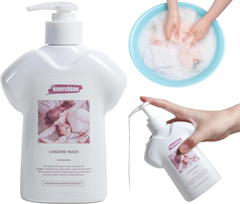 Lingerie Detergent - Double Concentrated, Lady Scented, Delicate Underwear Cleaning Liquid - 10.14 Fl Oz (1, Vanilla)...