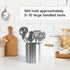 IMEEA Small Kitchen Utensil Holder for Countertop SUS304 Stainless Steel Utensil Crock for Kitchen Counter5.3 Utensil Organizer Storage Caddy...