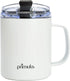 Primula 14 Ounce Coffee Mug, Vacuum Insulated Stainless Steel Mug with Leak Proof Lid, Double Wall Travel Tumbler Cup Thermos, Keep Drinks Hot or ...