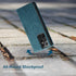 Kowauri Flip Case for Galaxy S21 Ultra - Leather Wallet With Card Slot and Magnetic Closure for Samsung Galaxy S21 Ultra 5G (Teal)...