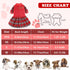 Dog Dresses for Small Dogs Girl Boy Teacup Chihuahua Clothes Dog Holiday Sweater Dog Clothes for Small Dogs Girl Spring Puppy Dressse Doggie Cat A...