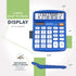 CATIGA Desktop Calculator 12 Digit with Large LCD Display and Sensitive Button, Solar and Battery Dual Power, Standard Function for Office, Home, ...