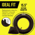 Mission Automotive 15x6.00-6 Inner Tube Replacement with TR-13 Valve Stem - 2 Pack - Suitable for Riding Lawn Mowers, Mowers, Go Karts, and Golf C...