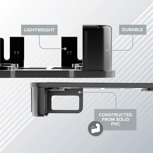 THE CIMPLE CO Genie Mini (Client) Bracket Mount (NO Wireless, NO 4K) with Screw Kit for DIRECTV - Does NOT Work with Wireless and 4K/UHD Models...