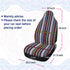 uxcell Universal Baja Seat Cover Durable Saddle Bucket Seat Cover for Car SUV White...