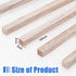Balsa Wood Sticks 1/8 x 1/8 x 12 Inch Hardwood Square Dowels Unfinished Wooden Strips for DIY Molding Crafts Projects Making (150 Pieces)...