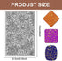 CHGCRAFT Polymer Clay Texture Sheets Daisy and Leaves Clay Texture Mat Flowers Clay Texture Sheets Embossing Polymer Clay Tools Polymer Clay Pad E...