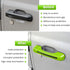 Door Handle Inserts Cover Trim+Tailgate Handle Cover for 2018-2024 Jeep Wrangler JL JLU Sports Sahara Freedom Rubicon Unlimited Gladiator JT 2-Doo...