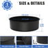 P&P CHEF 9.5 x 3 Inch Nonstick Round Cake Pan, Round Baking Pan for Large Birthday Layer Cake, Deep Side & One-piece Design, Stainless Steel Core ...