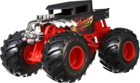 Hot Wheels Toy Monster Trucks, Oversized Die-Cast Bone Shaker in 1:24 Scale, Play Vehicle for Kids & Collectors...