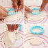 9Pcs Rainbow & Cloud Fondant Cutter Set Cake Cupcake Decorating Tools Sugarcraft Polymer Clay Gum Paste Cookies Biscuit Cutters...