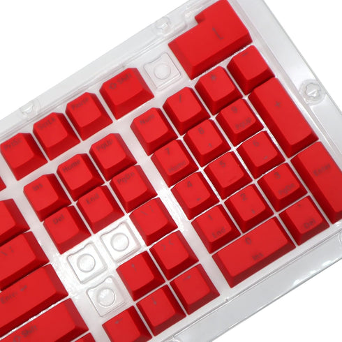 PBT Keycaps, 108 Keys P9 Mechanical Keyboard Key Backlit Key Character Translucent Key DIY Keycaps,for 61/64/87/104/108 Key Mechanical Keyboards(r...