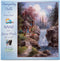 SUNSOUT INC - Tranquility Falls - 1000 pc Jigsaw Puzzle by Artist: Dennis Lewan - Finished Size 20" x 27" - MPN# 48371...