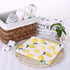 Muslin Swaddle Square Blankets Baby Receiving Blanket Wrap Swaddle Towel for Girl Shower Gift - Lemon...