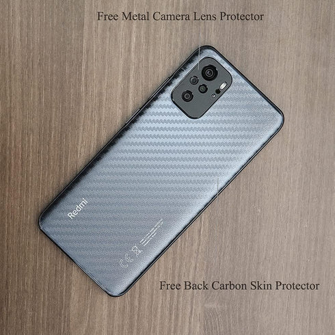 Ibywind Screen Protector For Redmi Note 10 4G/Note 10S(Not For Samsung Galaxy Note 10),with 2Pcs Tempered Glass,1Pc Camera Lens Protector,1Pc Back...